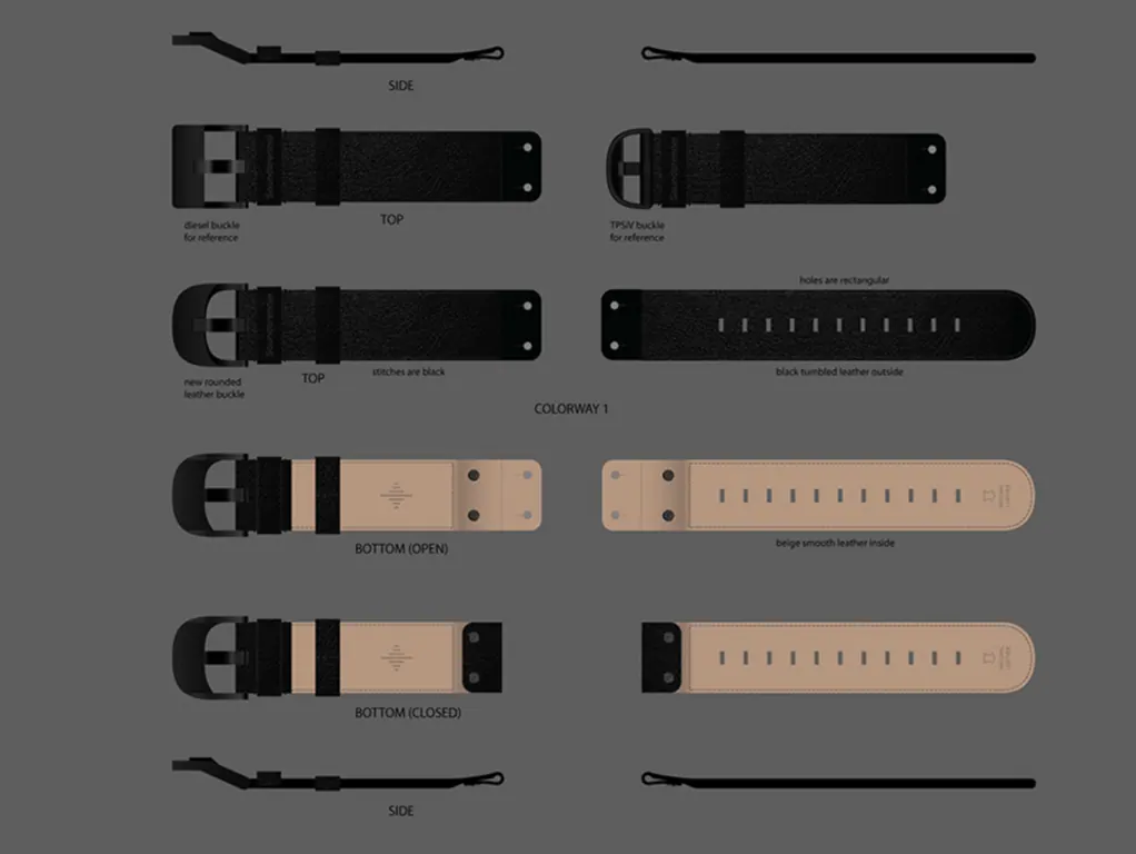 6. A lot of design refinement had to get done for accessories as well