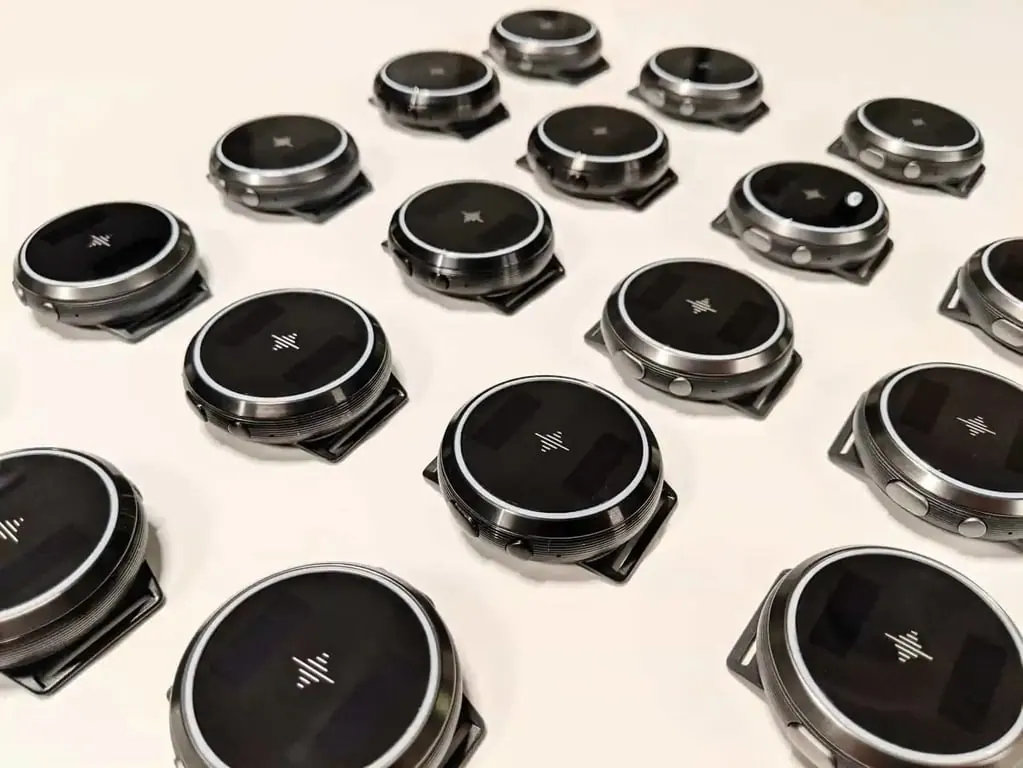 5. The first build of 20 devices. A very exciting moment. It took a few more builds before production ramps up