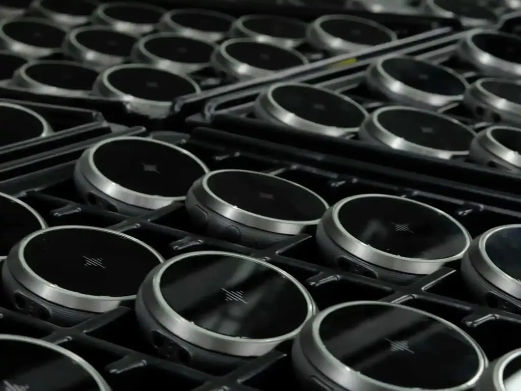 6. It felt very satisfying to finally see the first devices out of the assembly line